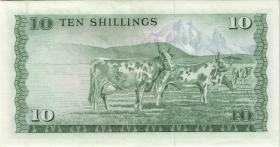 Kenia / Kenya P.12b 10 Shillings 1976 (1) 