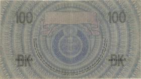 Niederlande / Netherlands P.039d 100 Gulden 1927 (3) 