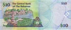 Bahamas P.73A 10 Dollars 2009 (2) 