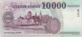 Ungarn / Hungary P.183b 10.000 Forint 1998 (2) 