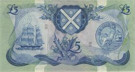 Schottland / Scotland P.112b 5 Pounds 4.12.1972 (3+) 