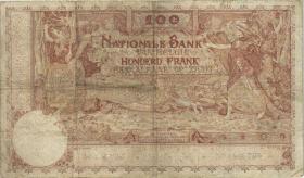 Belgien / Belgium P.071 100 Francs 21.9.1913 (3) 