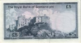 Schottland / Scotland P.342c 5 Pounds 1985 (3+) 