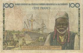Äquat.-Afrikan.-Staaten P.01f 100 Francs (1961-62) (3) 