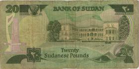 Sudan P.22 20 Pounds 1981 (4) 