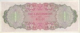 Belize P.35b 5 Dollars 1976 (3+) 