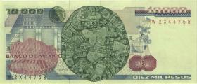 Mexiko / Mexico P.084b 10.000 Pesos 1983 (1) 