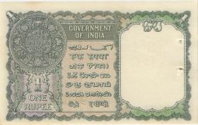 Indien / India P.025d 1 Rupien 1940 (1) 