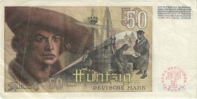 R.254 50 DM 1948 Bank Deutscher Länder Z.66 (2) 2-stellig 