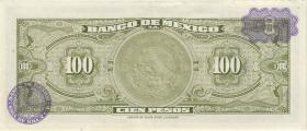 Mexiko / Mexico P.061i 100 Pesos 1973 (2) 