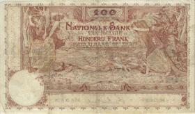 Belgien / Belgium P.071 100 Francs 10.9.1913 (3) 