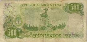 Argentinien / Argentina P.292 500 Australes (1971-73) (3-) 