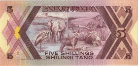 Uganda P.27 5 Shillings 1987 (1) 