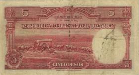 Uruguay P.029 5 Pesos 1935 (3) 