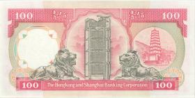 Hongkong P.198b 100 Dollars 1990 (1) MC 000499 