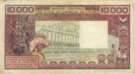 West-Afr.Staaten/West African States P.408Db 10000 Francs (1981 - 1992) (3) 