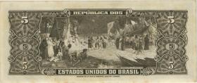 Brasilien / Brazil P.142 5 Cruzeiros (1950) (2) 