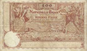 Belgien / Belgium P.078 100 Francs 5.8.1914 (3) 