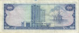 Trinidad & Tobago P.40d 100 Dollars (1985) (3) 