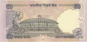 Indien / India P.097w 50 Rupien 2011 (1) 