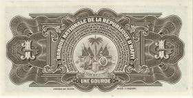 Haiti P.200a 1 Gourde L.1919 (1) U.1 