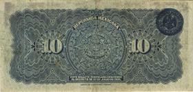 Mexiko / Mexico P.S686 10 Pesos 1915 (3) 