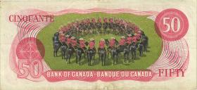Canada P.090b 50 Dollars 1975 (3) 