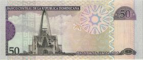 Dom. Republik/Dominican Republic P.176a  50 Pesos Oro 2006 (1) 