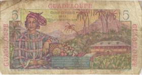 Guadeloupe, Frz. Verw. P.31 5 Francs (1947-49) (4) 