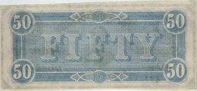Konföderierte Staaten / Confederate States Richmond 50 Dollars 1861 (2+) 