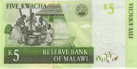Malawi P.36b 5 Kwacha 2004 (1) 