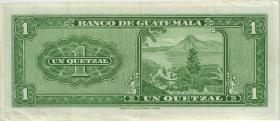 Guatemala P.052b 1 Quetzal 1965 (3+) 
