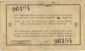 R.918b: Deutsch-Ostafrika 1 Rupie 1915 E (3) 