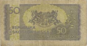 Tschechoslowakei / Czechoslovakia P.062a 50 Kronen (1945) (4) 