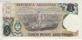 Argentinien / Argentina P.312 5 Argentinos (1983-84) (1) U.2 