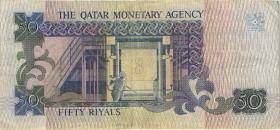Qatar P.10 50 Riyals (1980) (3) 
