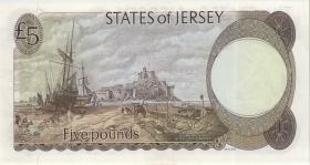 Jersey P.12b 5 Pounds (1976-88) (2) 