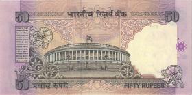 Indien / India P.090b 50 Rupien (1997-) (2) 