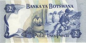 Botswana P.07b 2 Pula (1982) B/8 000178 (1) low number 