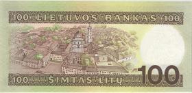 Litauen / Lithuania P.50b 100 Litu 1994 (1) 