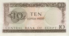 Ägypten / Egypt P.041 10 Pounds 1961-65 (2) 