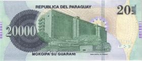 Paraguay P.238b 20.000 Guaranies 2015 (1) 