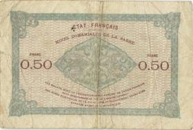 R.865: Saarland 50 Centimes 1930 (4) 