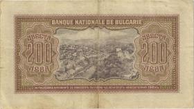Bulgarien / Bulgaria P.064 200 Lewa 1943 (3) 