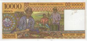 Madagaskar P.079b 10000 Francs (1995) (1) 