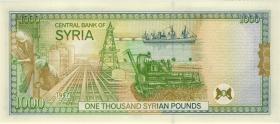 Syrien / Syria P.111b 1000 Pounds 1997 (1) 