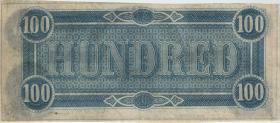 Konföderierte Staaten / Confederate States Richmond 100 Dollars 1864 (2+) 