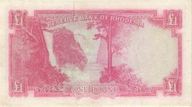 Rhodesien / Rhodesia P.25 1 Pound 1964 (3) 