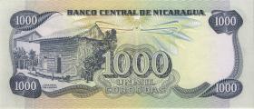Nicaragua P.143 1000 Cordobas 1984 (1) 0000311 