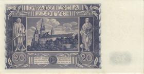 Polen / Poland P.077 20 Zlotych 1936 (1) 